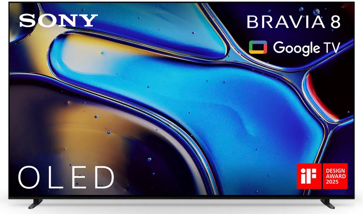 Sony Bravia 8 55 inch 4K OLED - Zwart