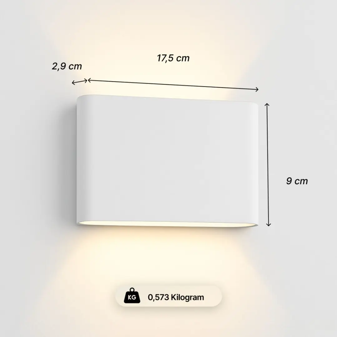 Brilliant Welbie Buitenlamp IP44 - 14W Warm Wit