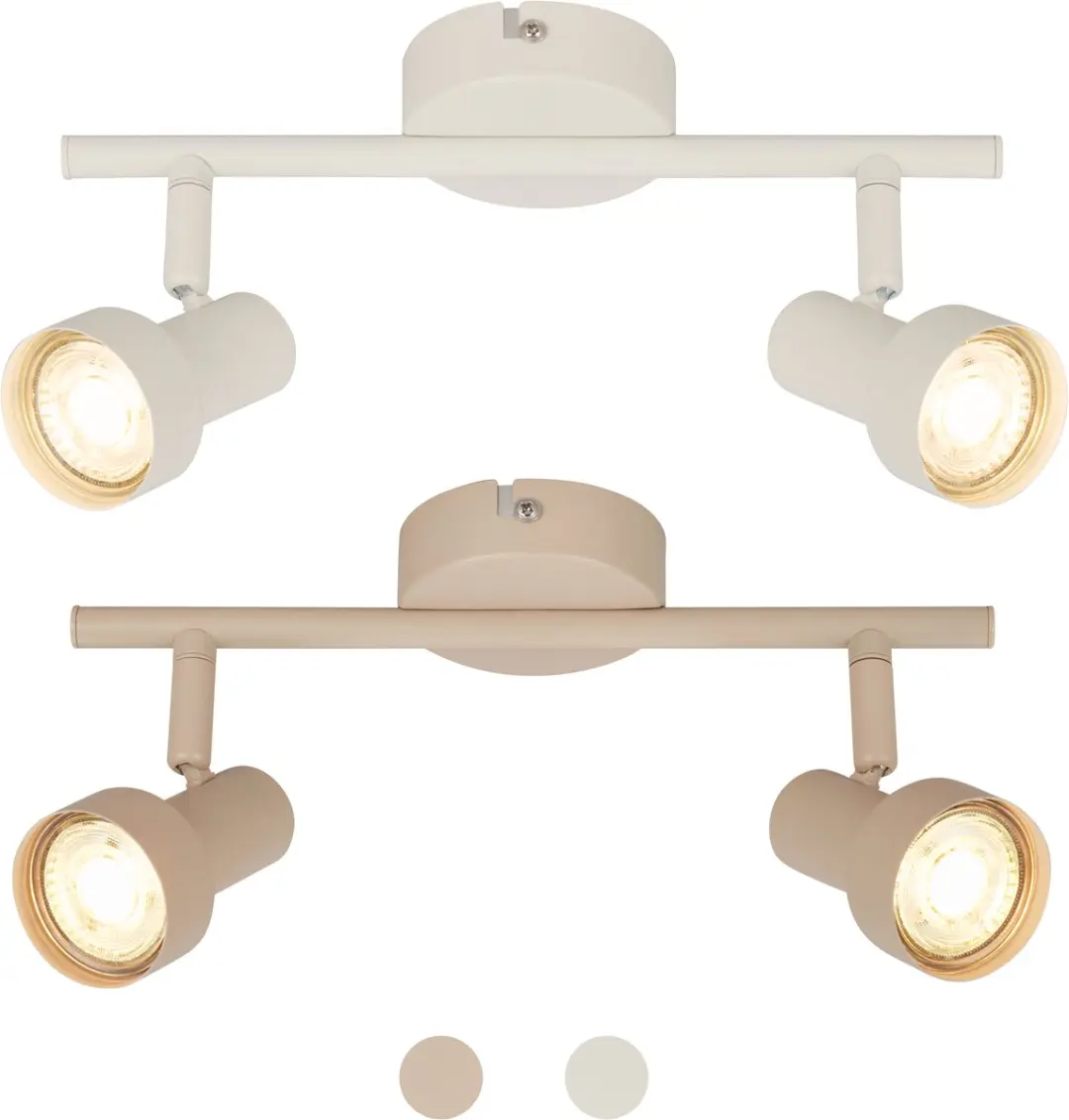 Briloner BKLicht Tapp Opbouwspot GU10 - Oud Wit