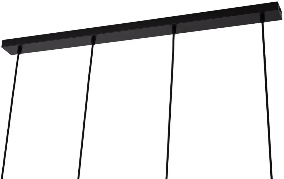 Lindby Hanglamp 4-Lichts IJzer - 16cm - E27 - 4 Kleuren