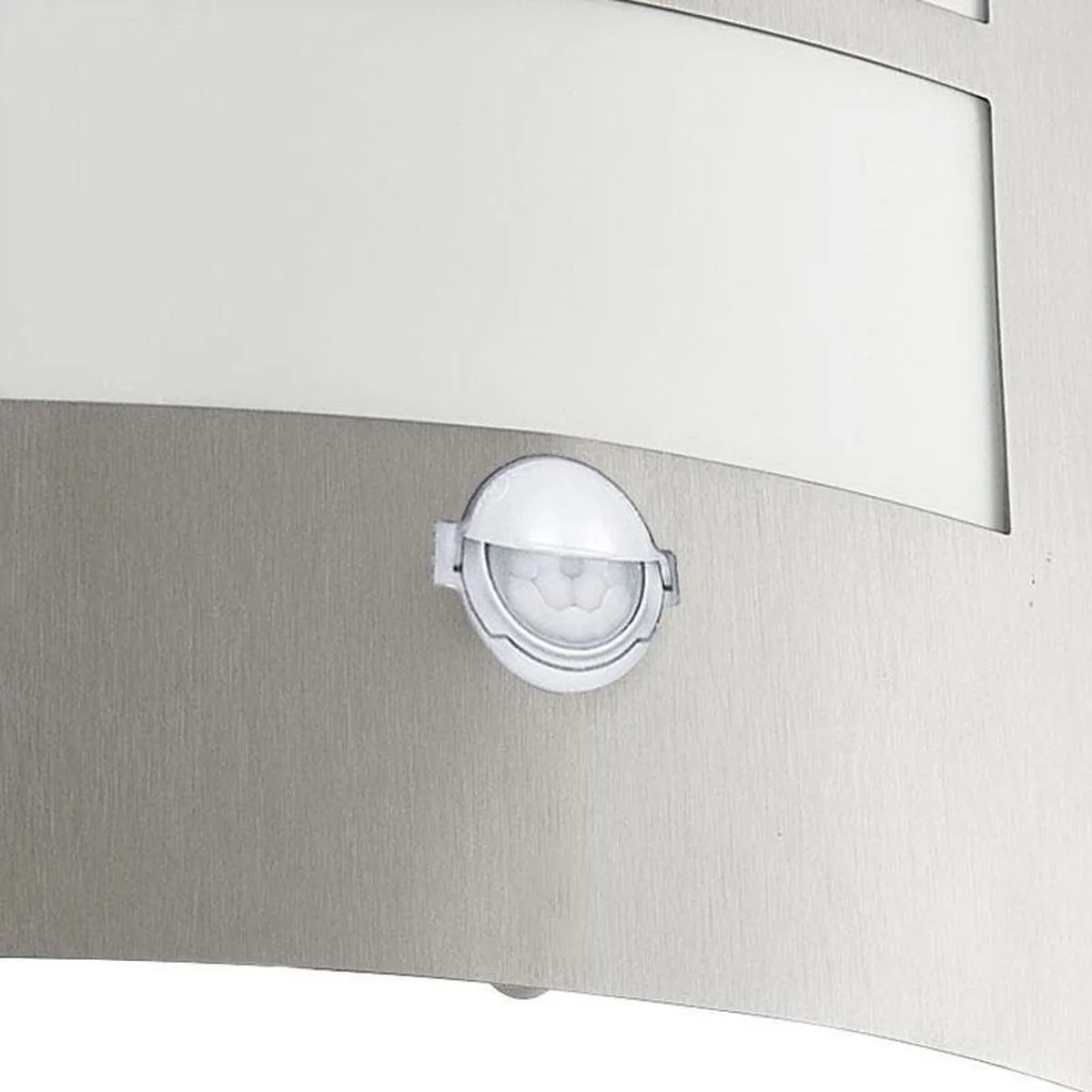 Eglo City Wandlamp Buiten E27 RVS - Bewegingsensor
