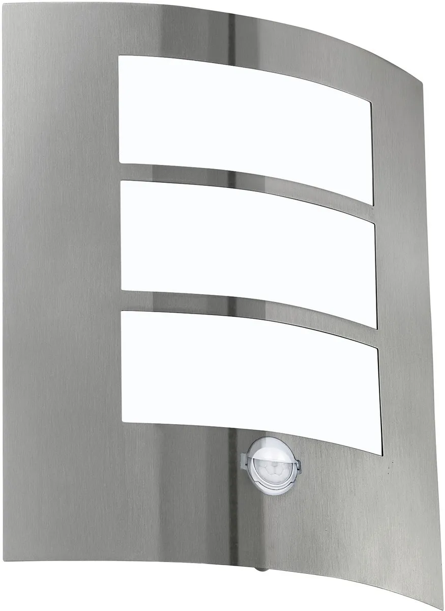 Eglo City Wandlamp Buiten E27 RVS