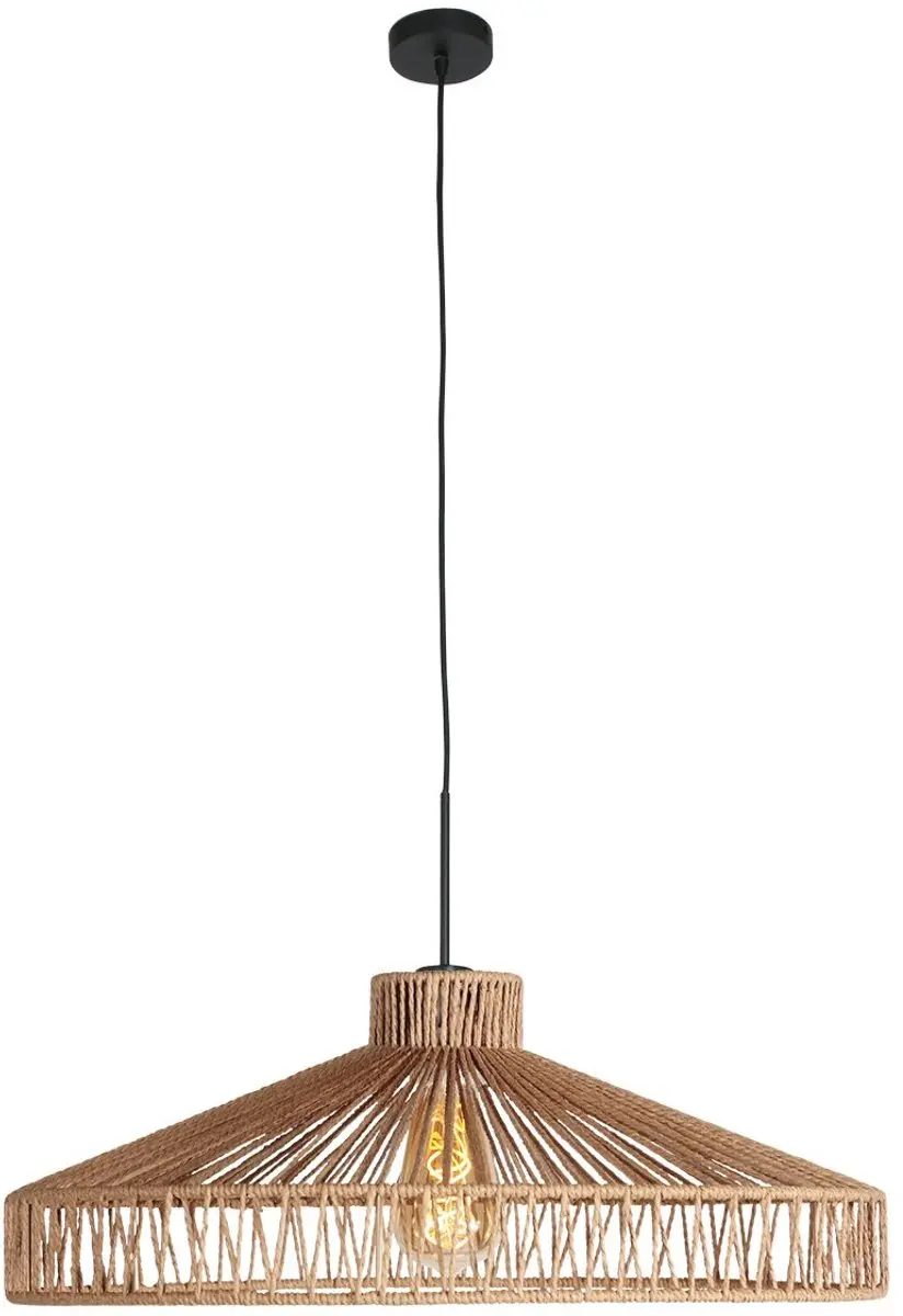 Steinhauer Ropex 4482ZW Hanglamp - Crème touwdesign 40W