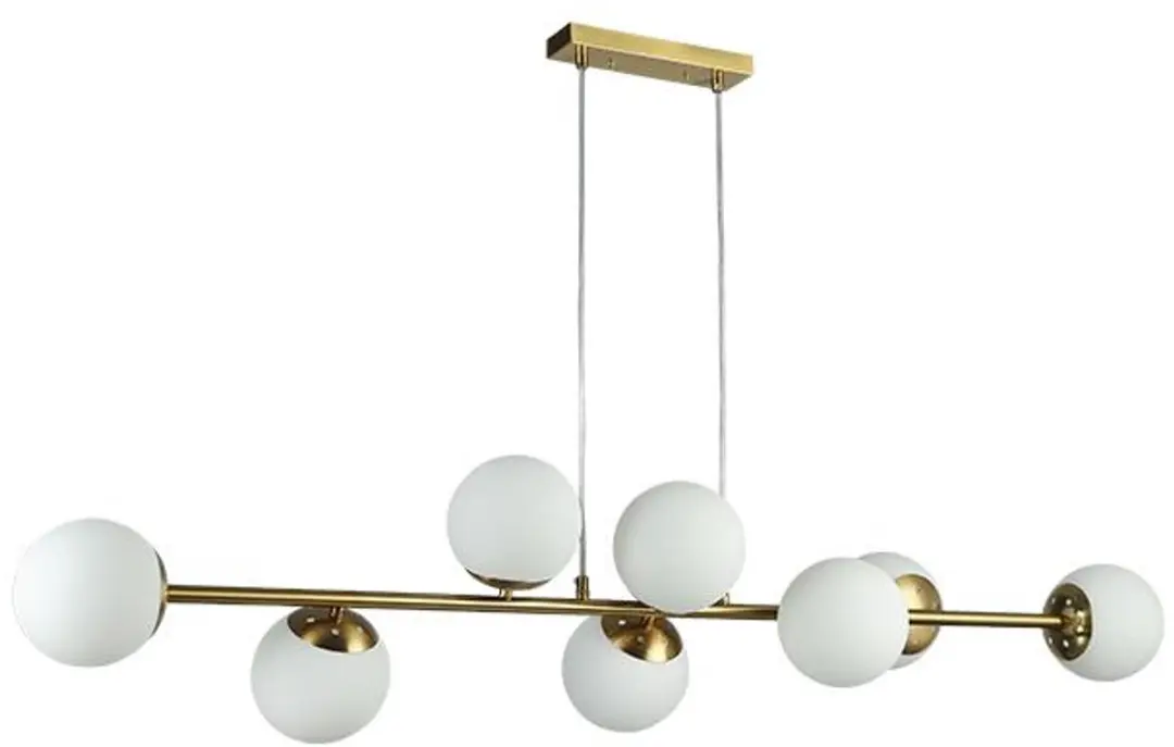 Globo James Hanglamp 8x250W - Mat Grijs - Buiten