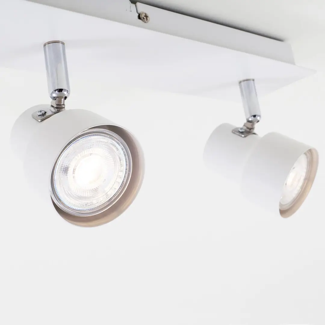 Briloner ROCK Plafondlamp 3x GU10 5W - 460lm - Wit