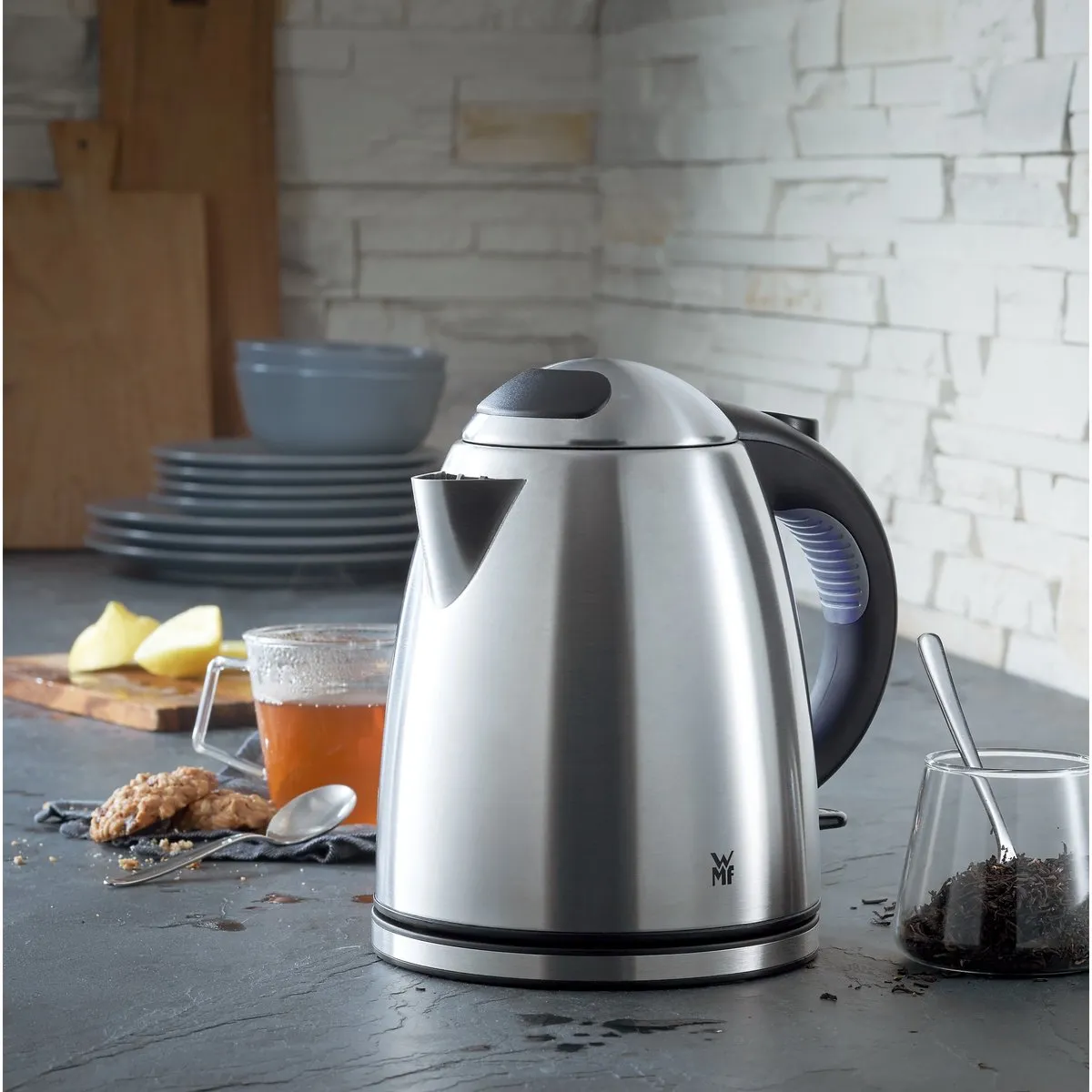 WMF Stelio Waterkoker 1,2L 2400W - Zwart