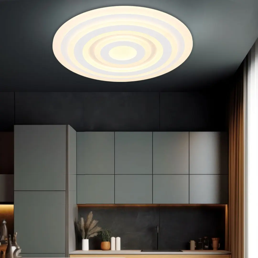 Globo LED Plafondlamp 40W 3300lm 3000K - Ø49cm Wit - afbeelding 6 van 6