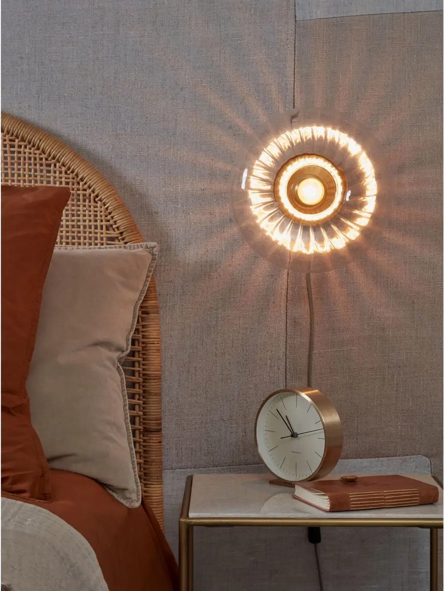 it's about RoMi Wandlamp Brussels Goud - Ø27cm