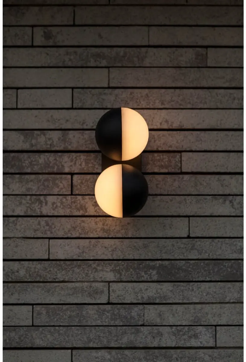 Lutec Looma LED Wandlamp 2x1600Lm 3000K - Antraciet - afbeelding 6 van 6