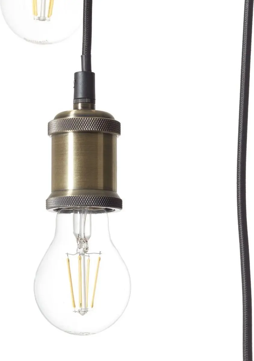 Brilliant Ugolin Hanglamp - 5x A60 E27 40W - Zwart