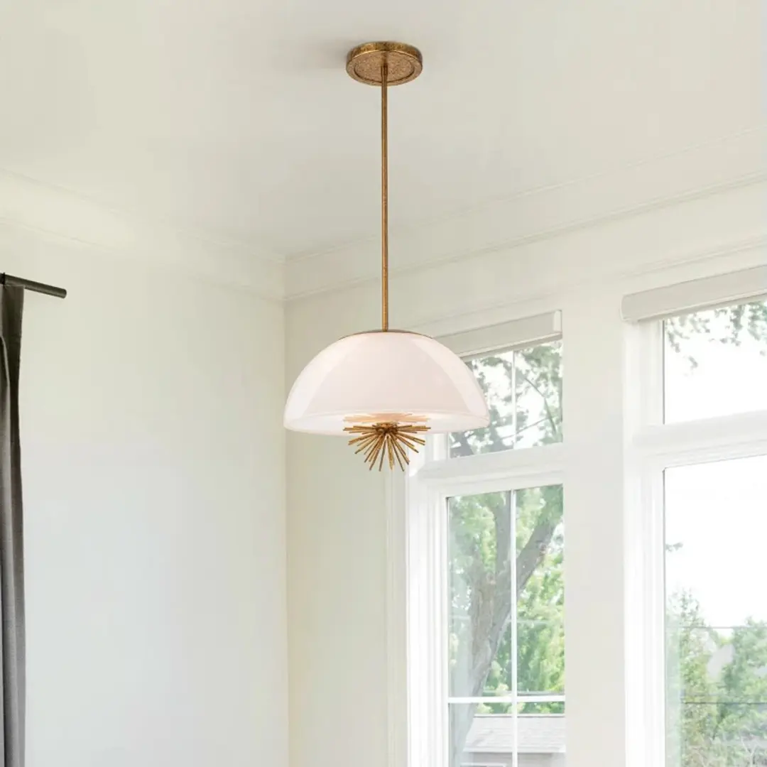 Elstead LED Hanglamp Staring 3x E27 - 40W - Goud