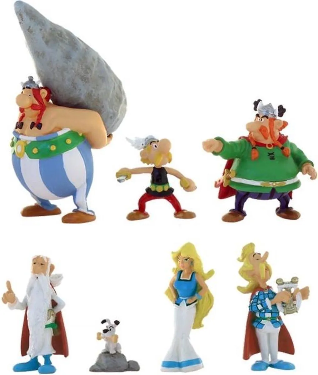 Funko Asterix Mini Figures P70385 - 7 Stuks Multicolor