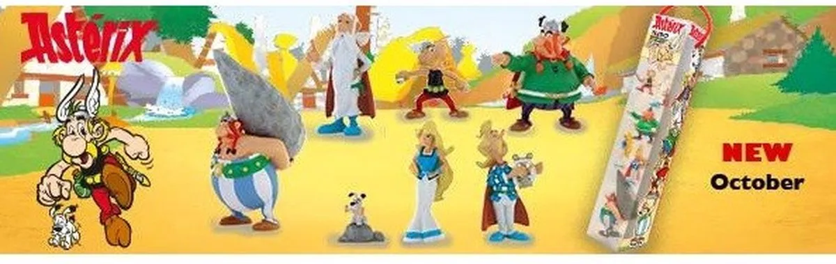 Funko Asterix Mini Figures P70385 - 7 Stuks Multicolor