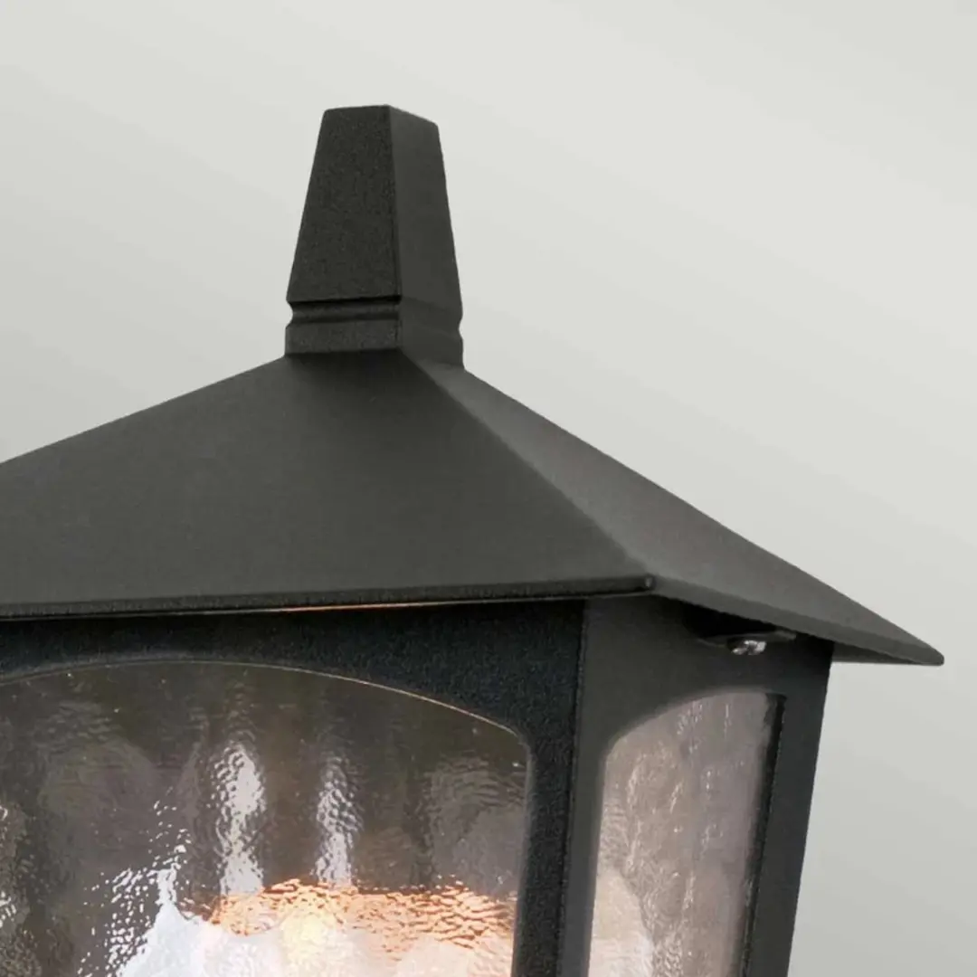Elstead Lighting York LED Buitenlamp E27 60W - Dimbaar - Zwart