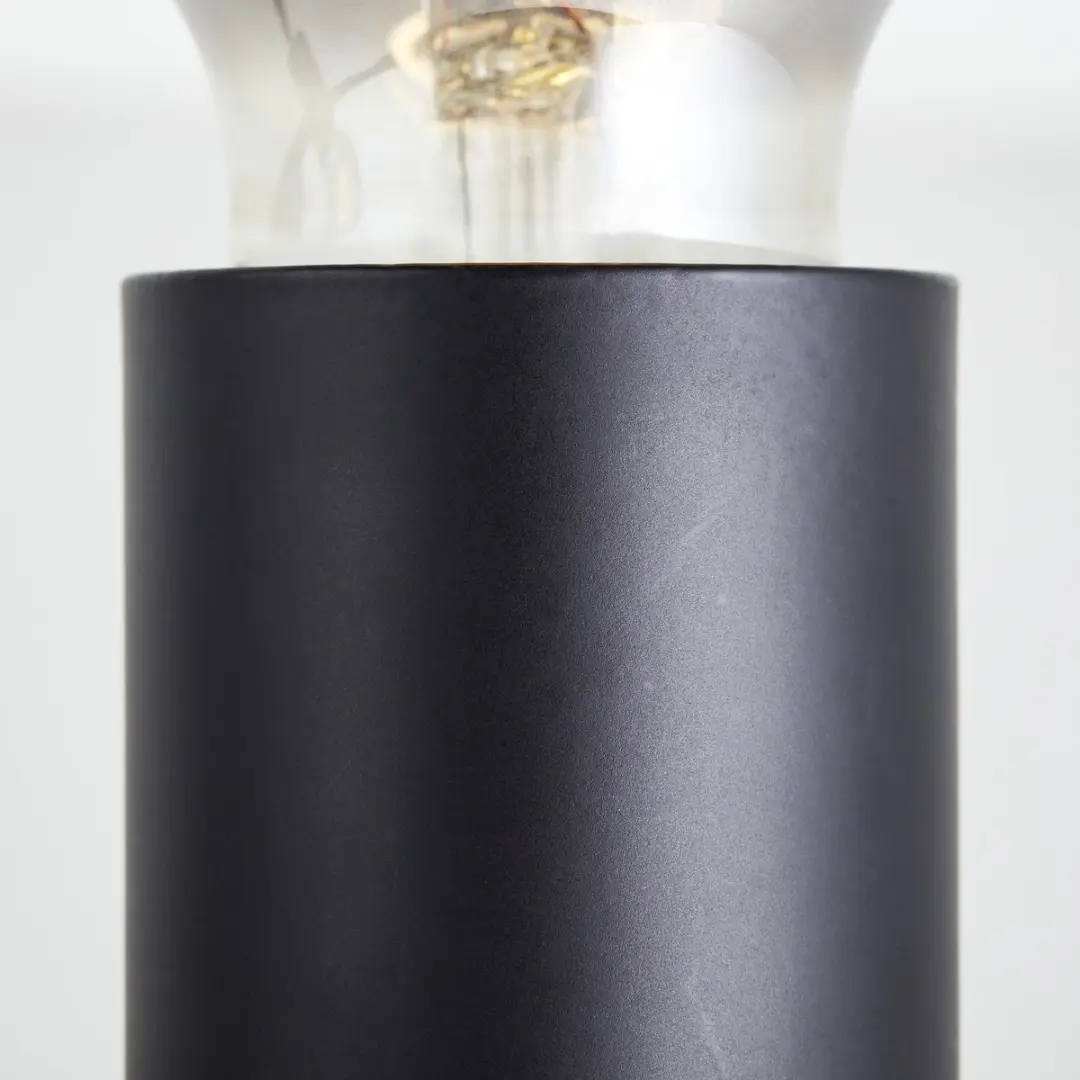 Brilliant Tiffany Spotlight Buis 4x A60 28W - Zwart Mat