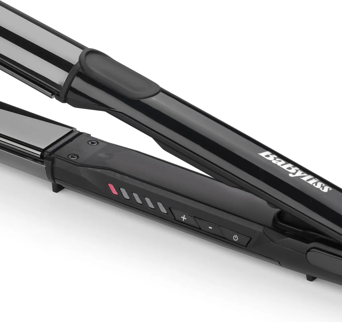 Babyliss Straight & Curl ST486E Stijltang - 28mm Titanium Platen - 5 Temperaturen 150-230°C - Zwart