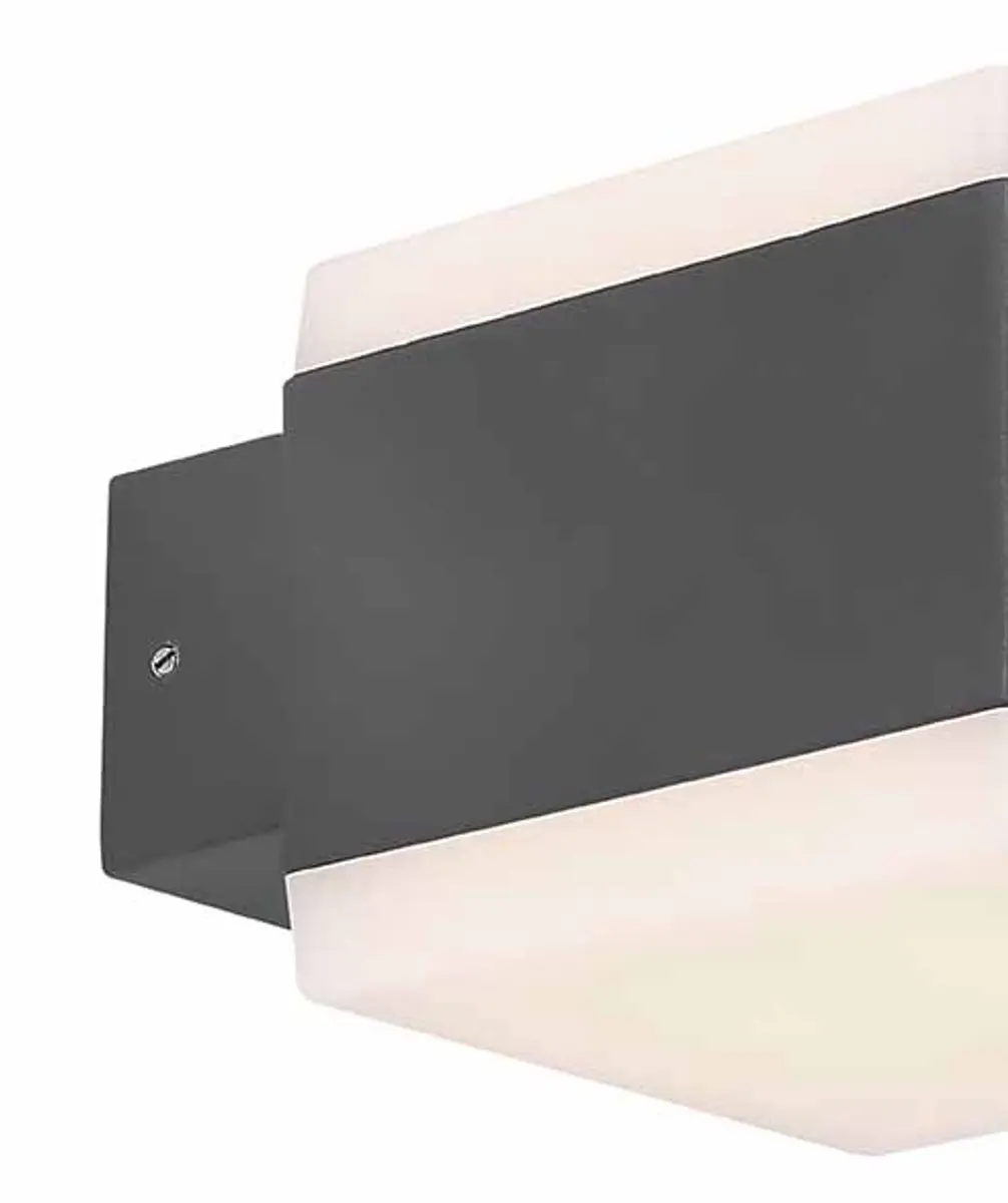 Globo Slice Wandlamp 34173RGBSH - Antraciet