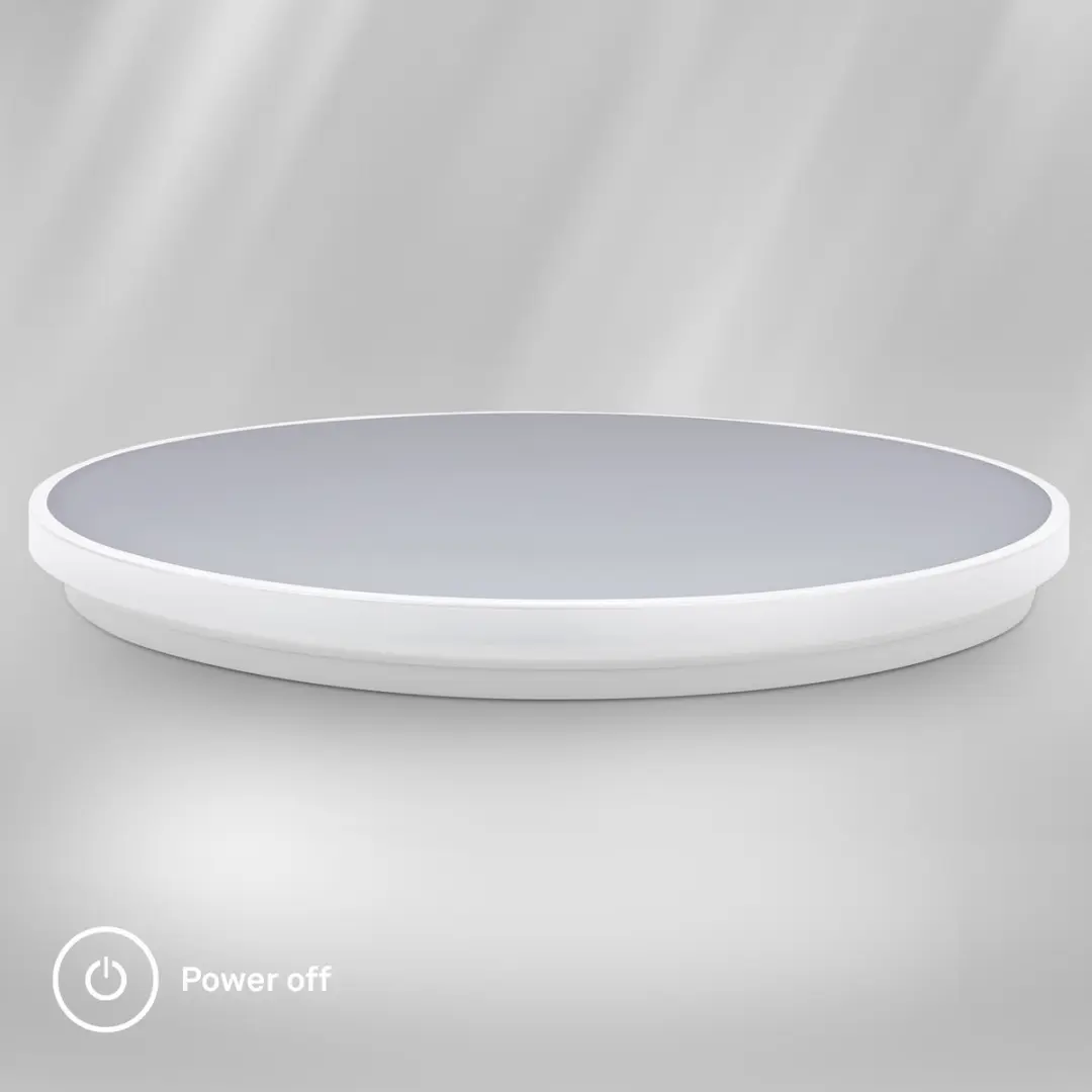 Briloner Competo LED Plafondlamp 48W - Ø48cm - Wit