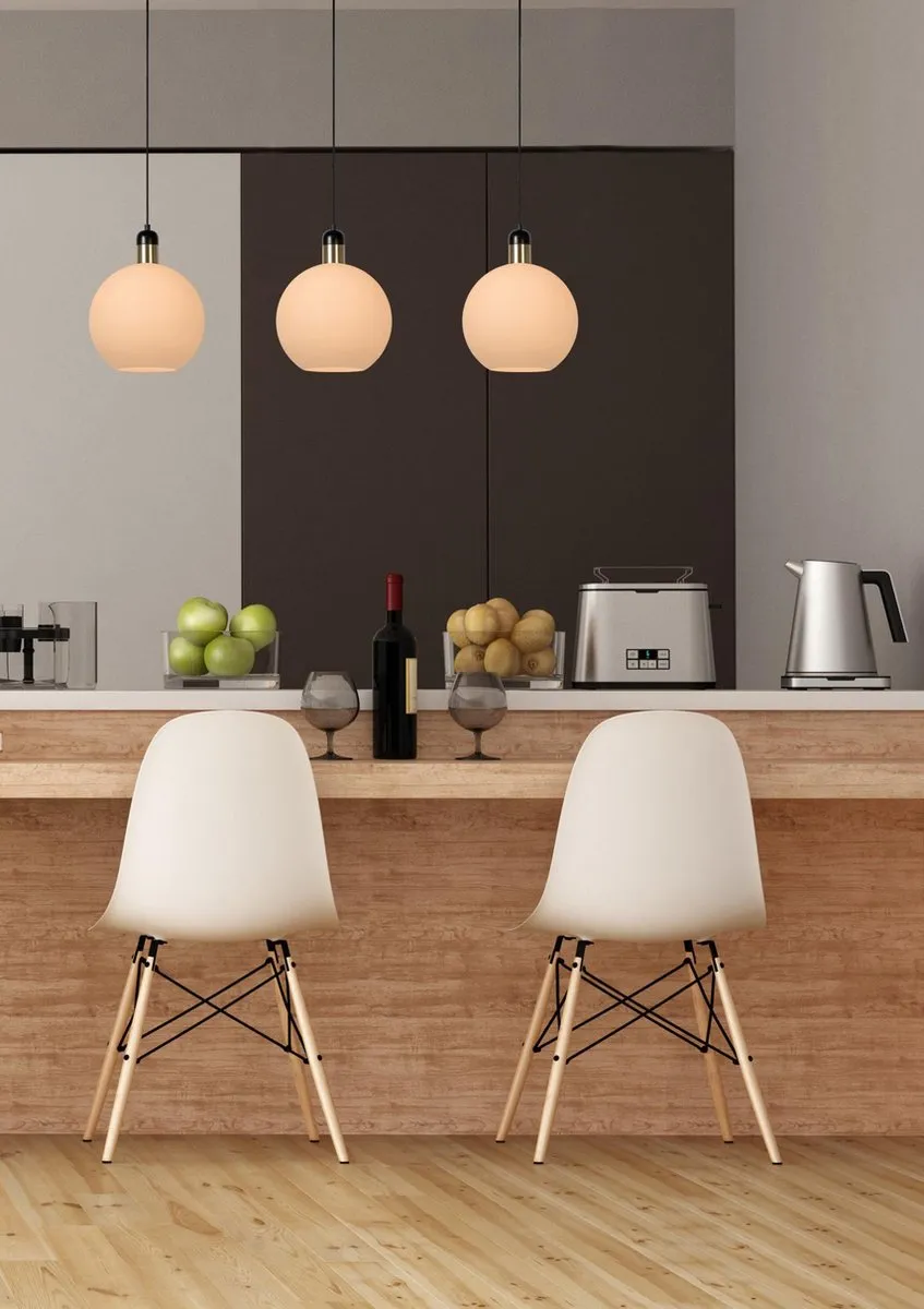 Lucide Julius Hanglamp 3xE27 - Opaal