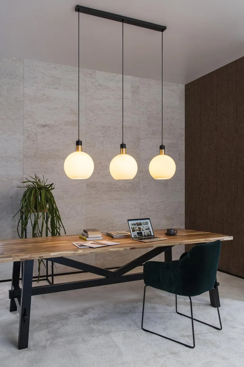 Lucide Julius Hanglamp 3xE27 - Opaal