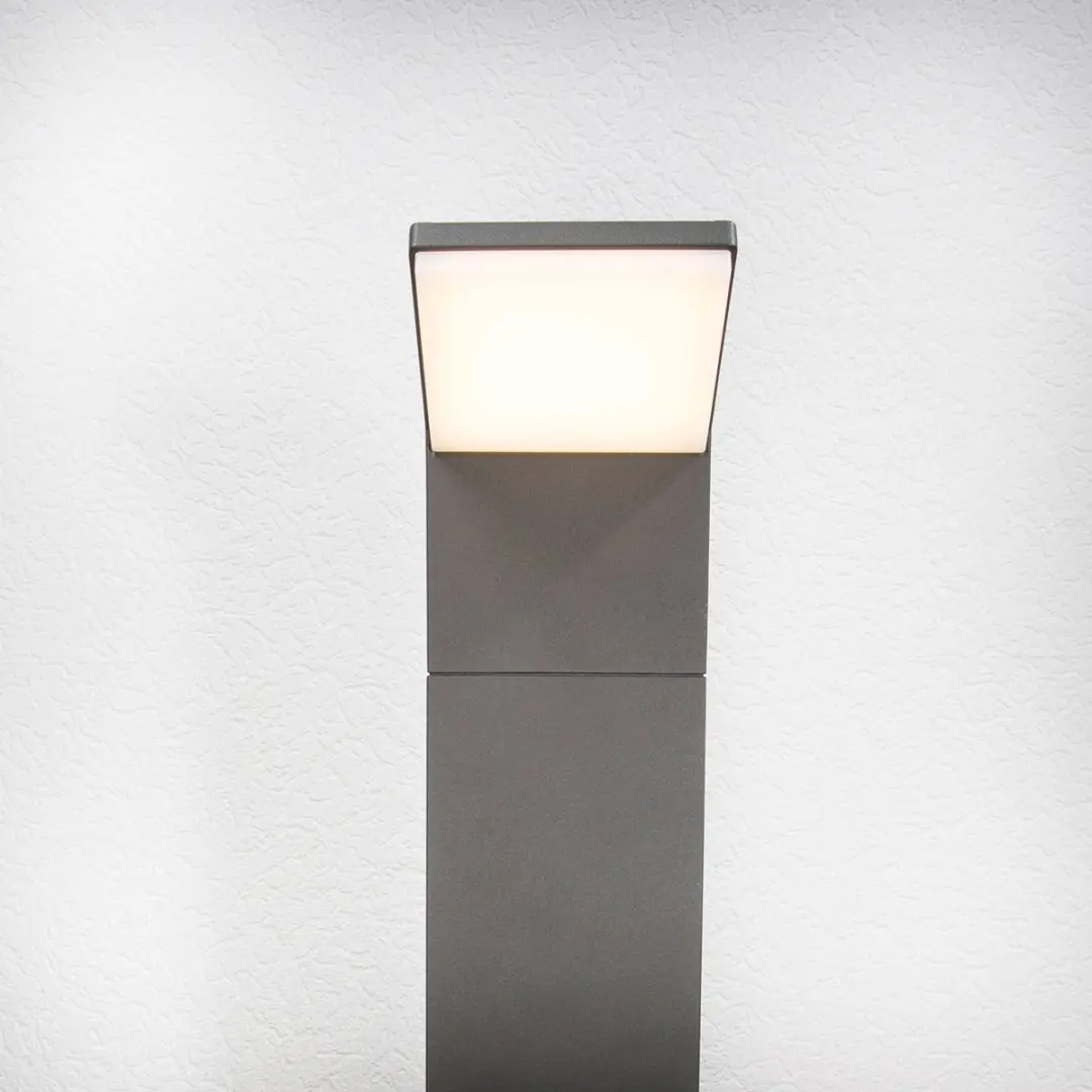 Lucande LED Buitenlamp 7.7W - Grafietgrijs/Wit