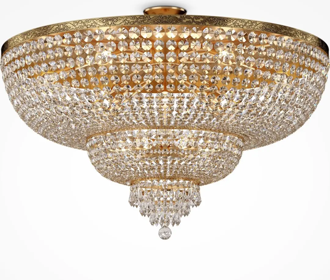 Maytoni Palace Kroonluchter Goud - Ø100cm