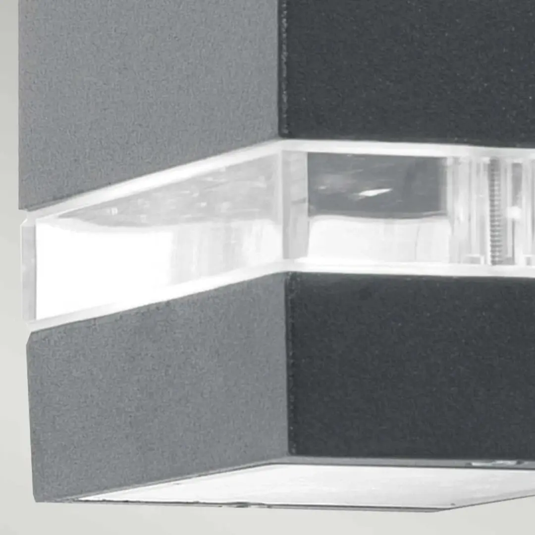 Elstead Lighting Jannik LED Wandlamp 3.8W 3000K 120lm IP44 - Graphite