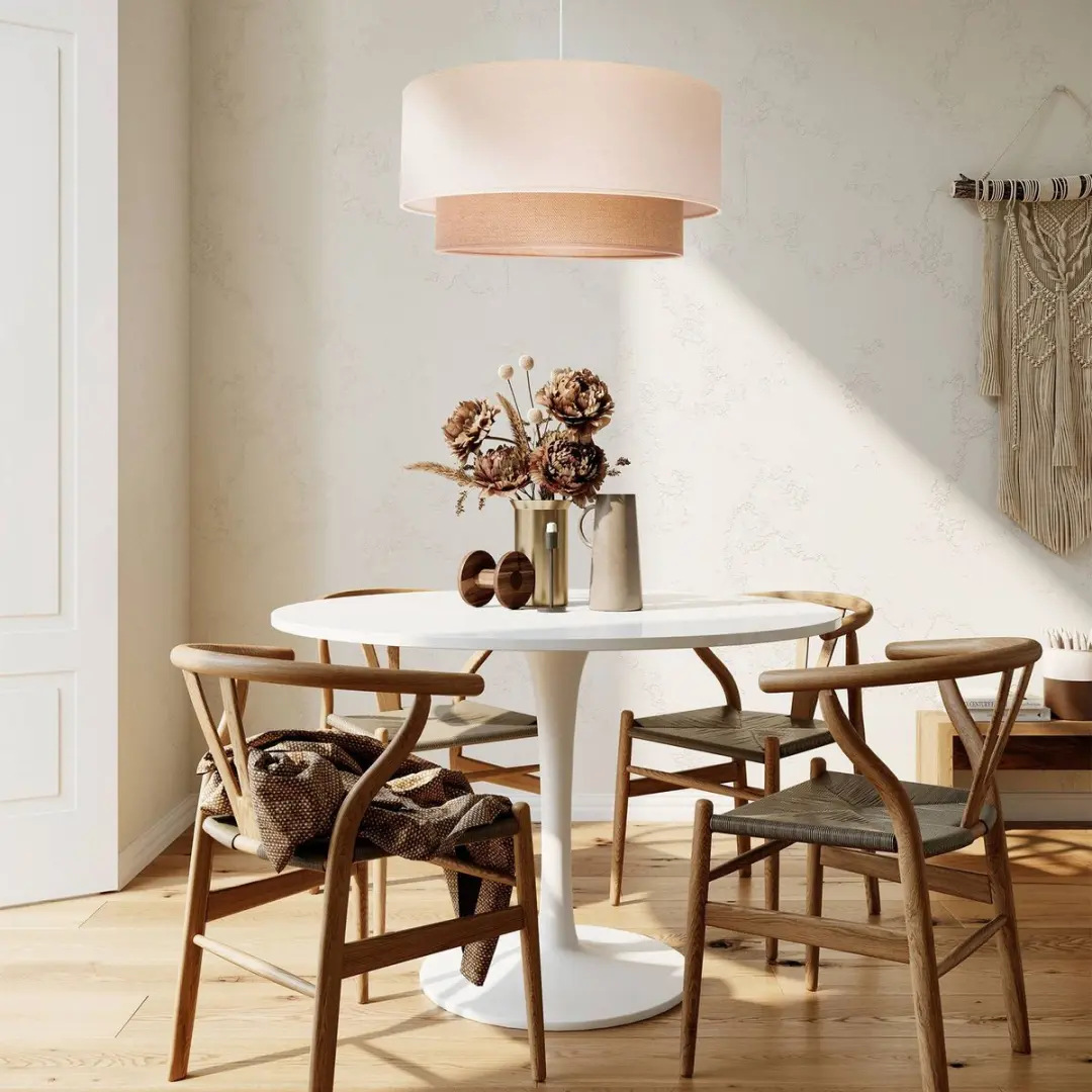Euluna Hanglamp Jute 1 Licht E27 - 15W - Ecru