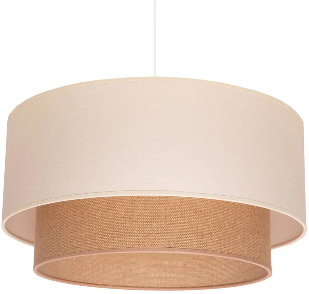 Euluna Hanglamp Jute 1 Licht E27 - 15W - Ecru