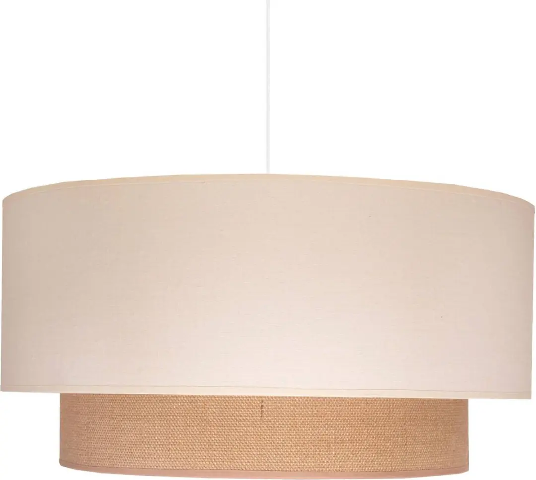 Euluna Hanglamp Jute 1 Licht E27 - 15W - Ecru