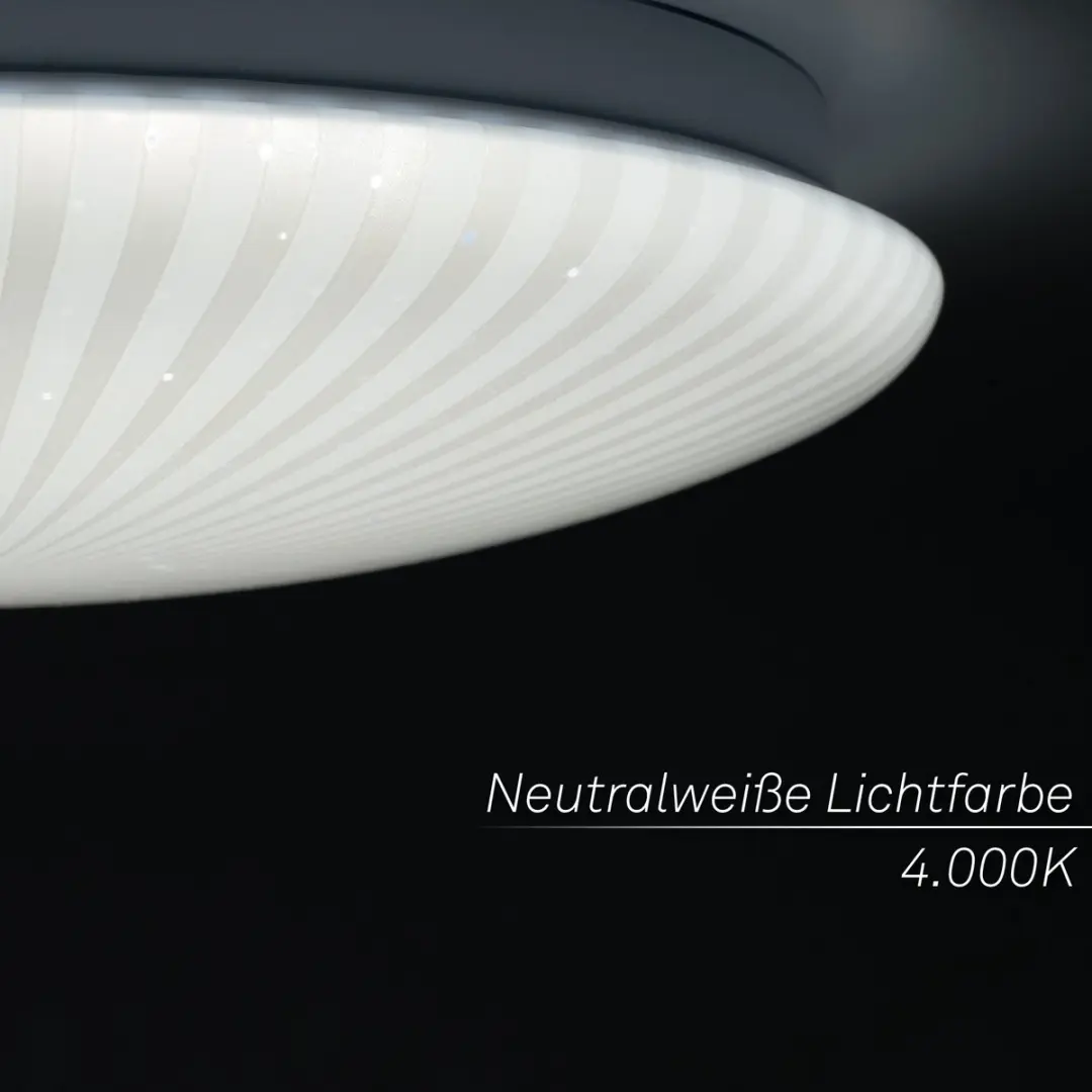 Briloner Nebo LED Plafondlamp Sterrenhemel - Ø27.8cm - Wit