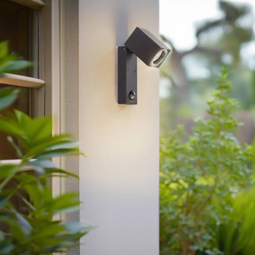 Lindby Wandlamp Buiten 1 Licht GU10 Antraciet