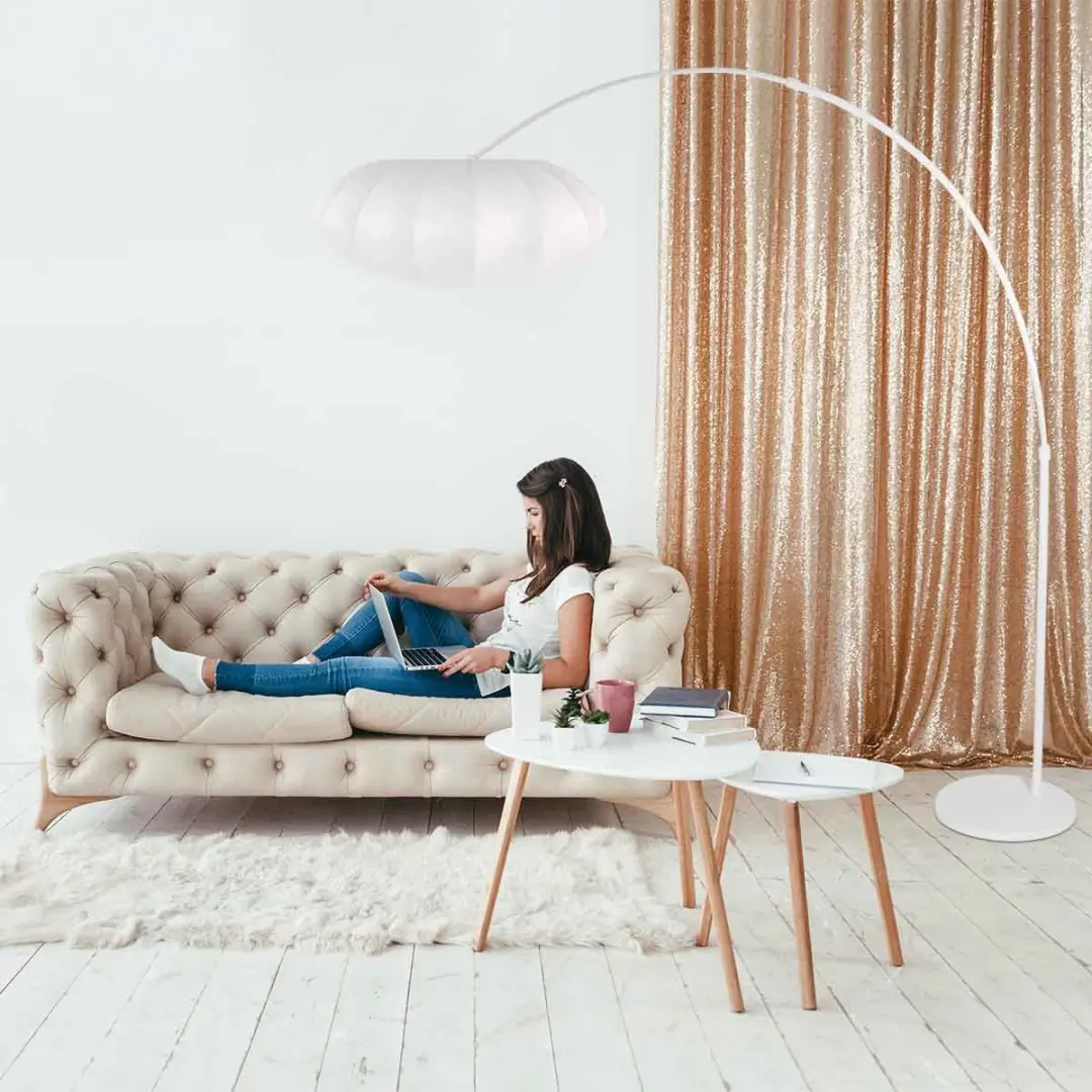 Steinhauer Luma-Nola 4185W Vloerlamp - 240cm - Wit