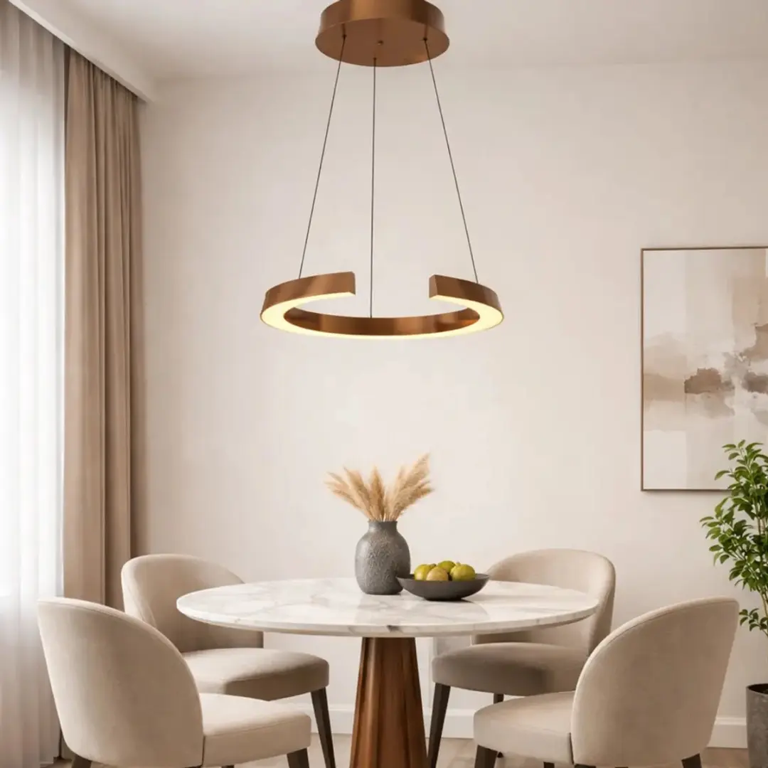 Freelight Hanglamp Cavallo Ø50cm - Brons/Goud