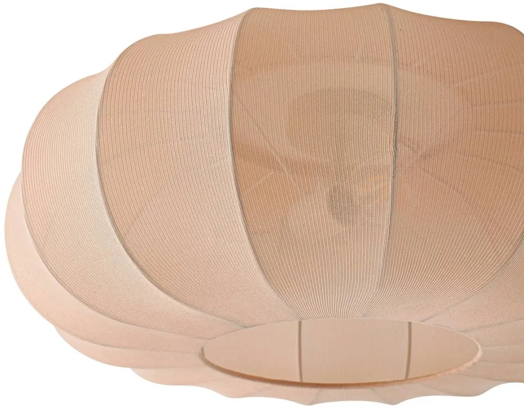 Lindby Plafondlamp 3-Lichts Textiel Metaal 60cm - Beige