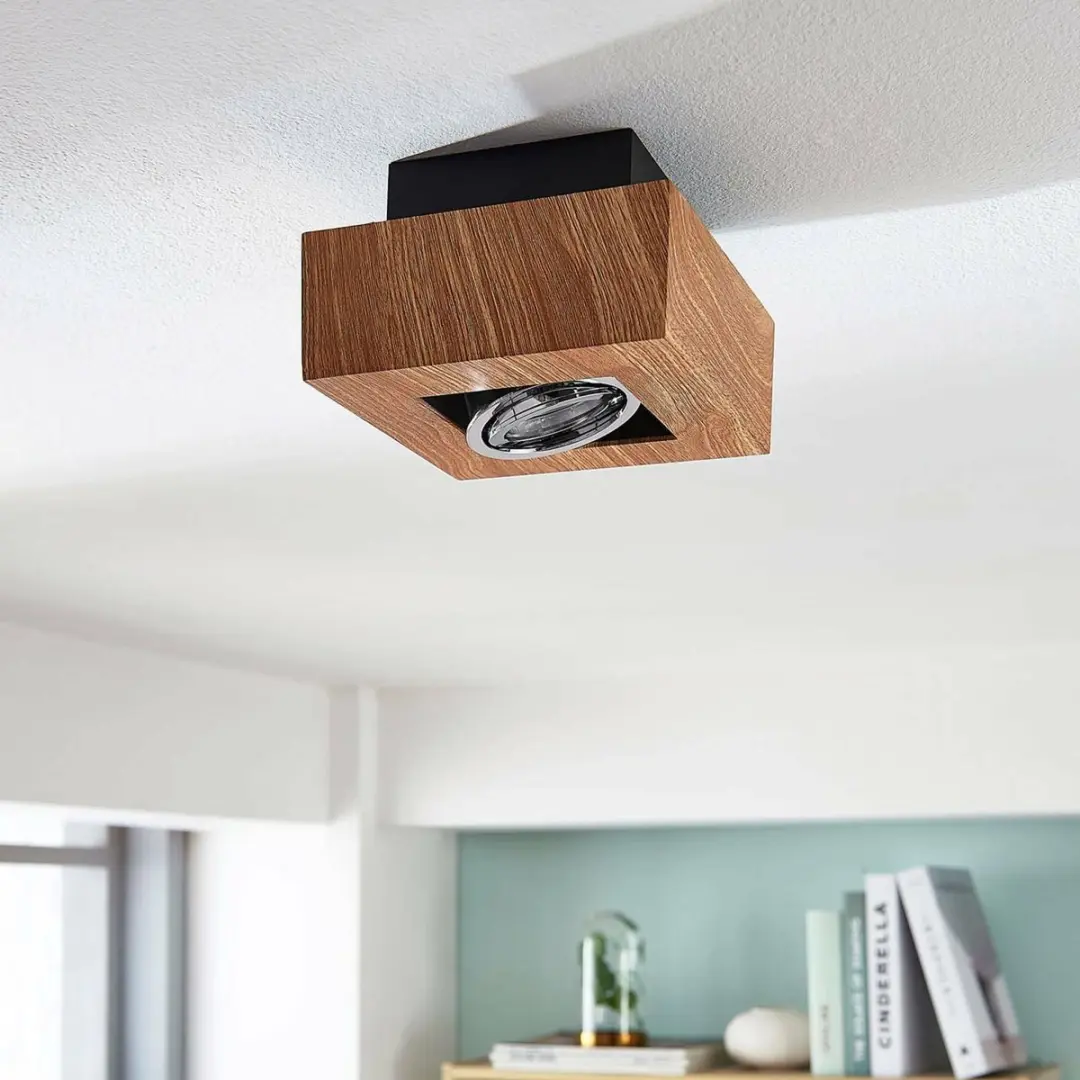 ARCCHIO Buitenspot Metaal Aluminium H8.5cm GU10 - Licht hout - afbeelding 6 van 6