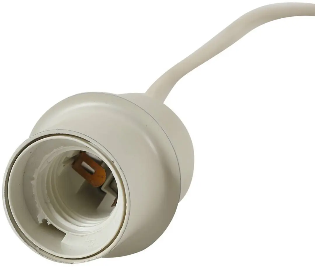 Lindby Hanglamp IJzer 1 Licht E27 - 15W - Beige