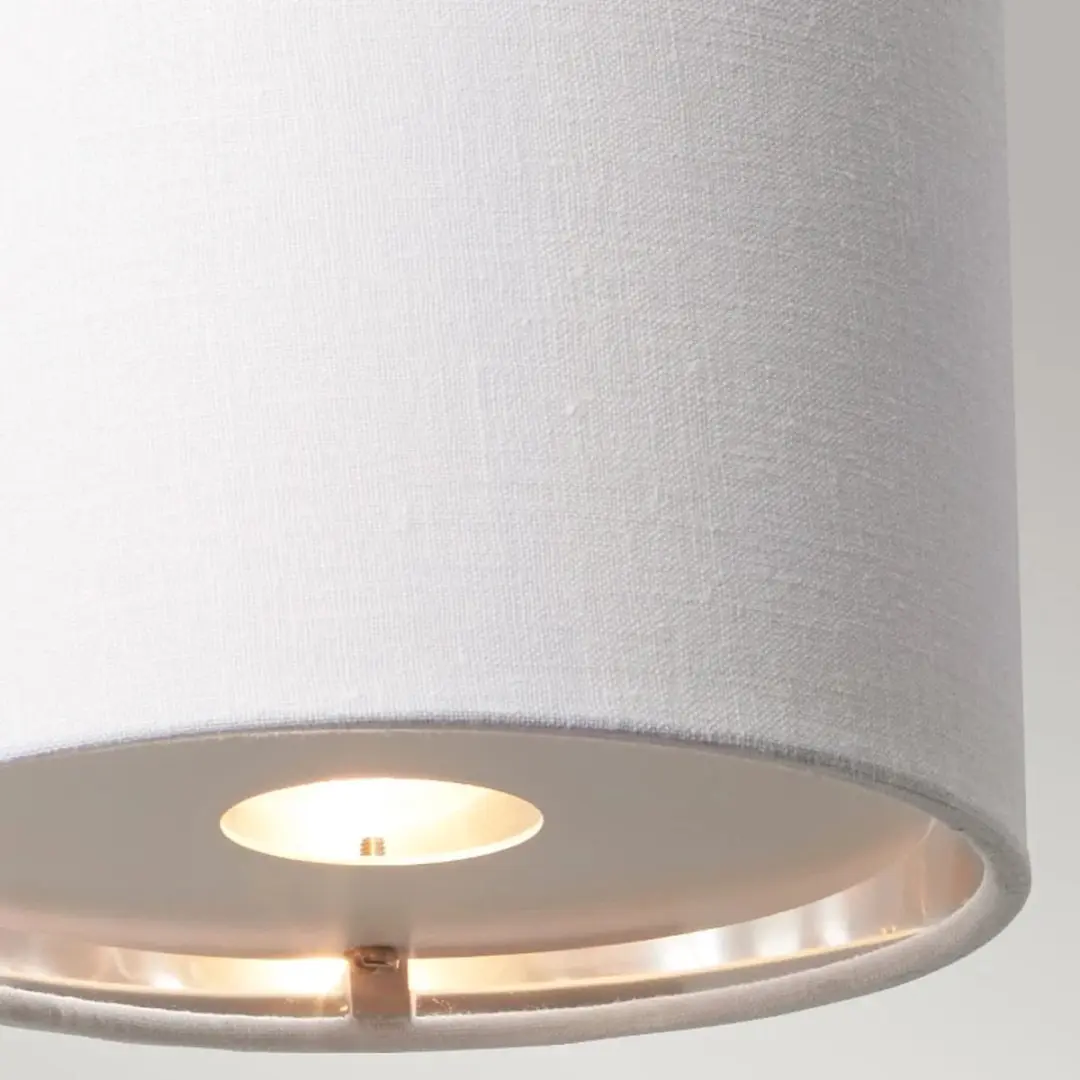 Elstead LED Wandlamp Balance E27 40W - Zwart/Polished Nickel