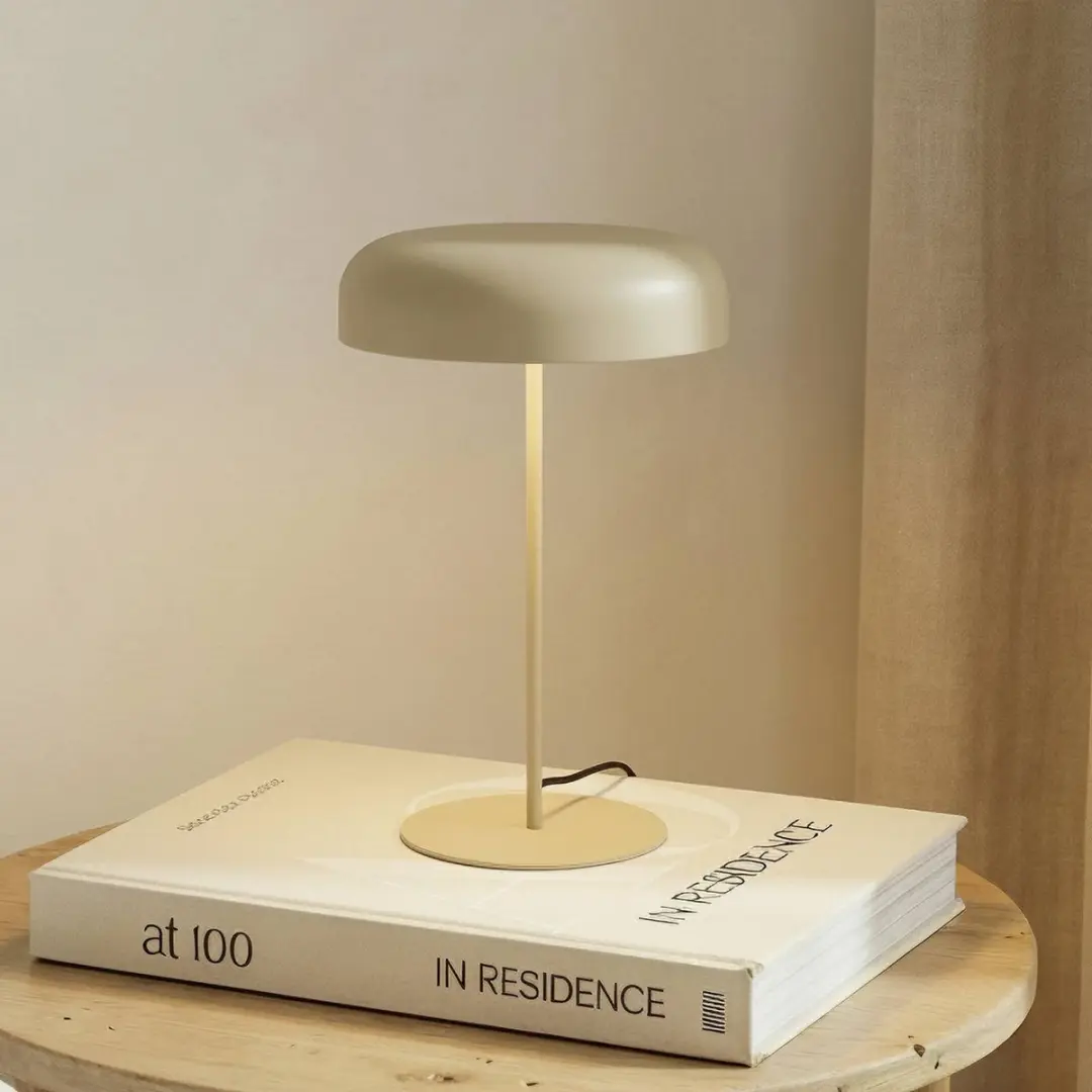 Lindby Tafellamp 2-lichts Beige - Metaal