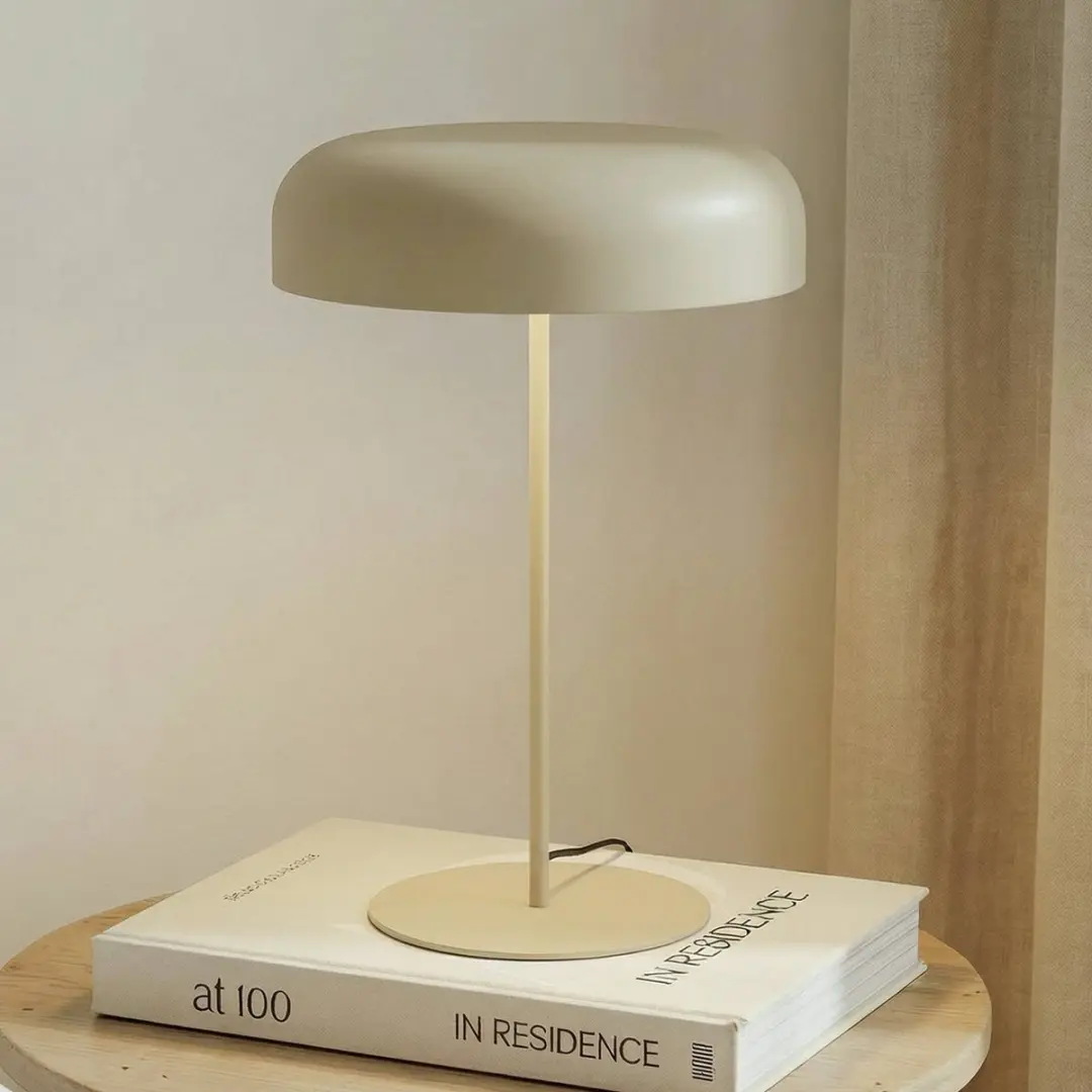 Lindby Tafellamp 2-lichts Beige - Metaal
