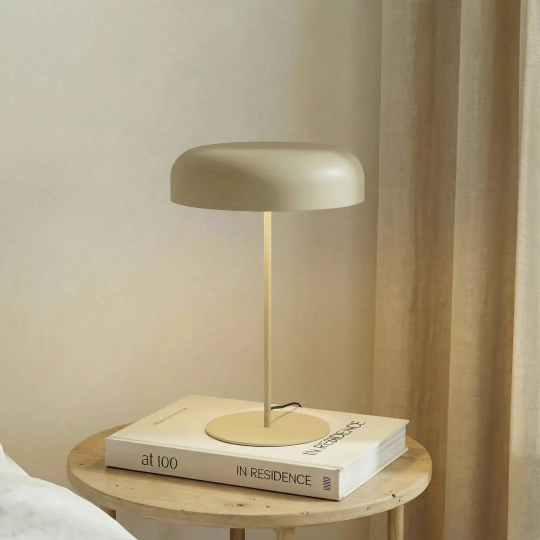 Lindby Tafellamp 2-lichts Beige