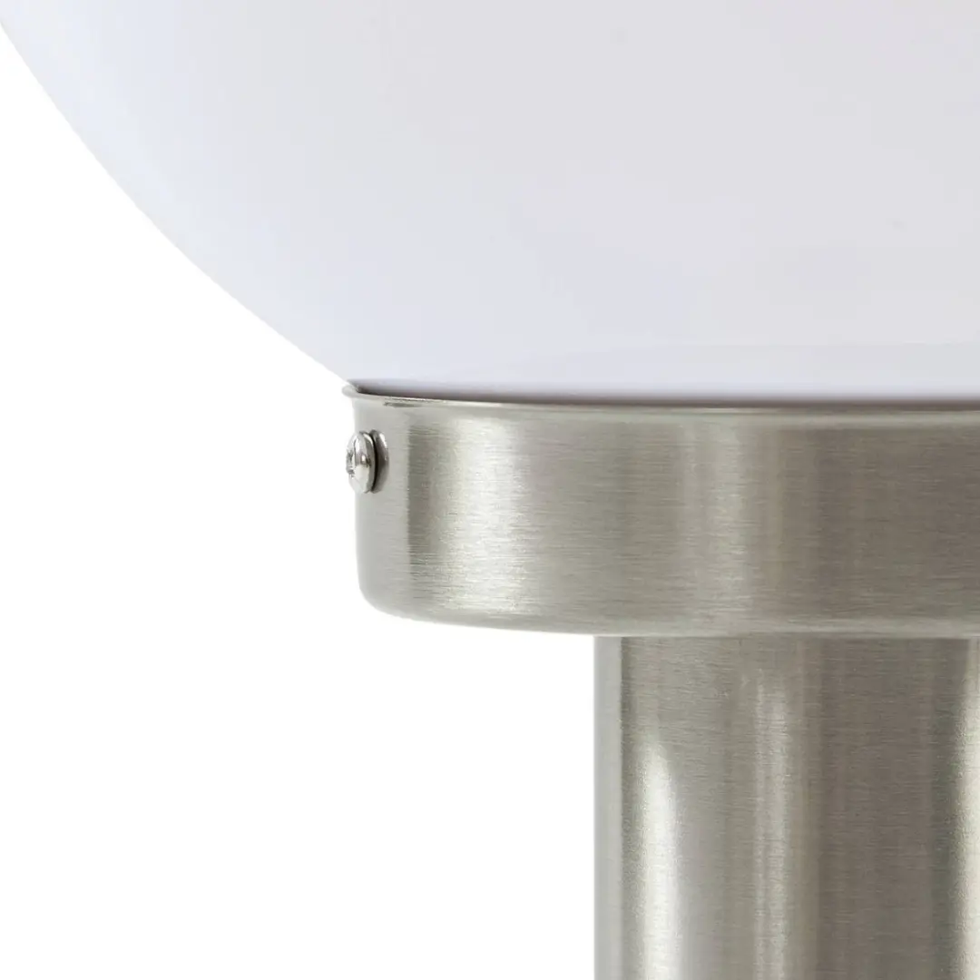 Lindby Sokkellamp Roestvrij staal 15W - Ø20cm