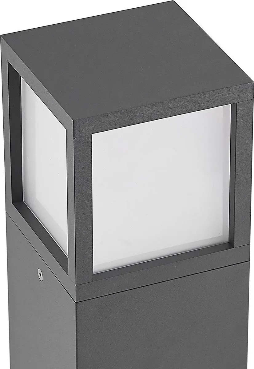 Lucande Tuinpadverlichting E27 - 15W - Donkergrijs