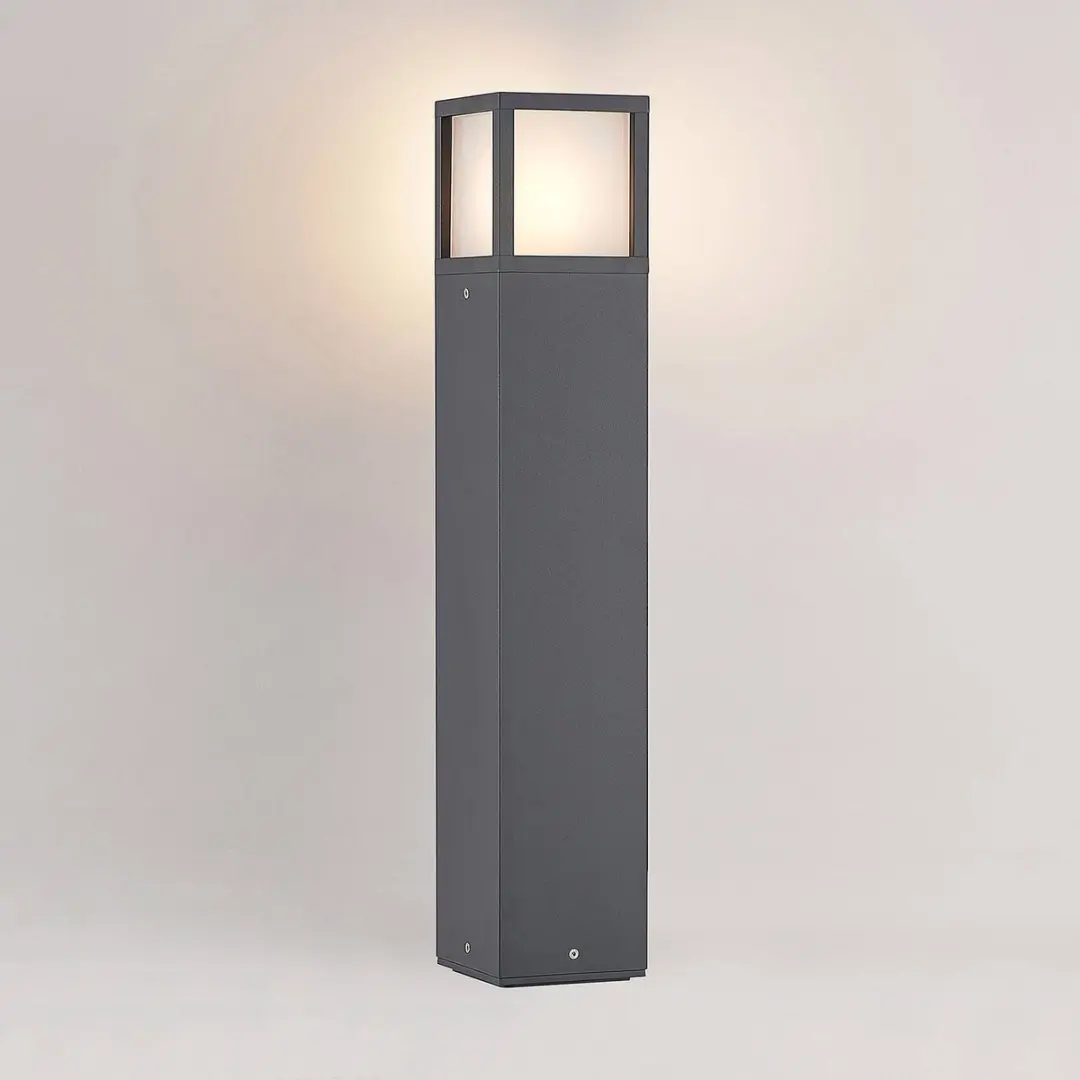 Lucande Tuinpadverlichting E27 - 15W - Donkergrijs