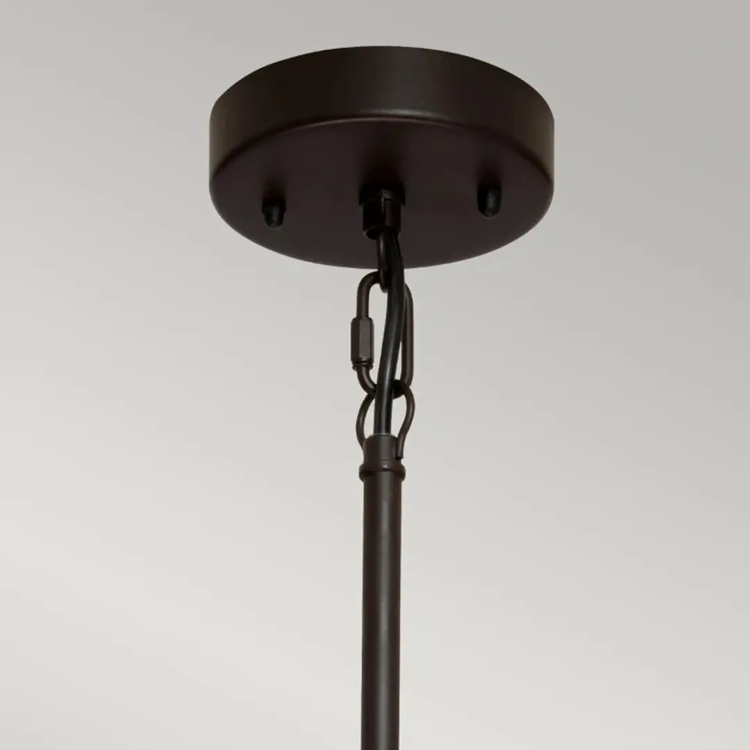 Elstead Lighting Taiko LED Hanglamp 3xE27 60W - Dimbaar - Ø40cm