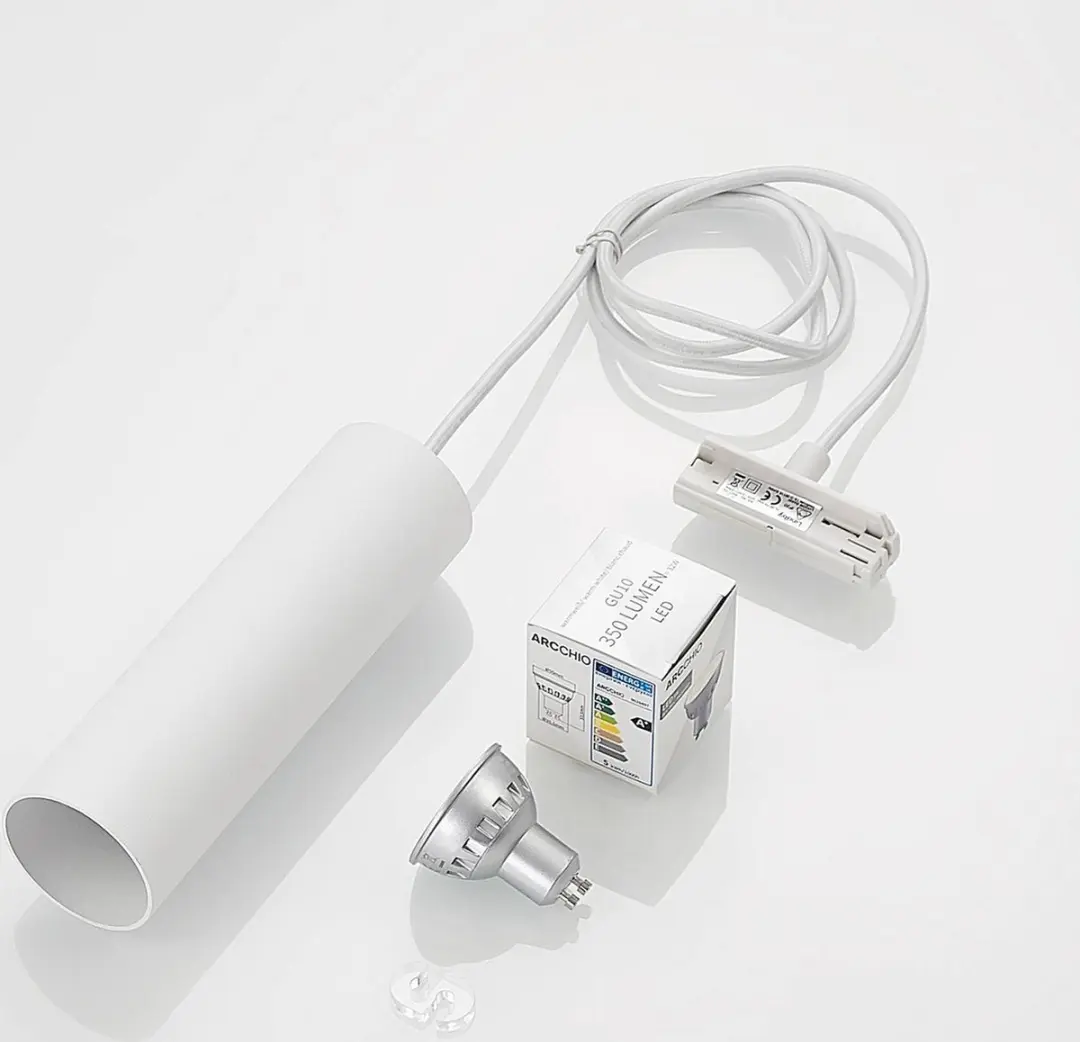 Lindby Railverlichting 1 Licht GU10 - 10W - Wit