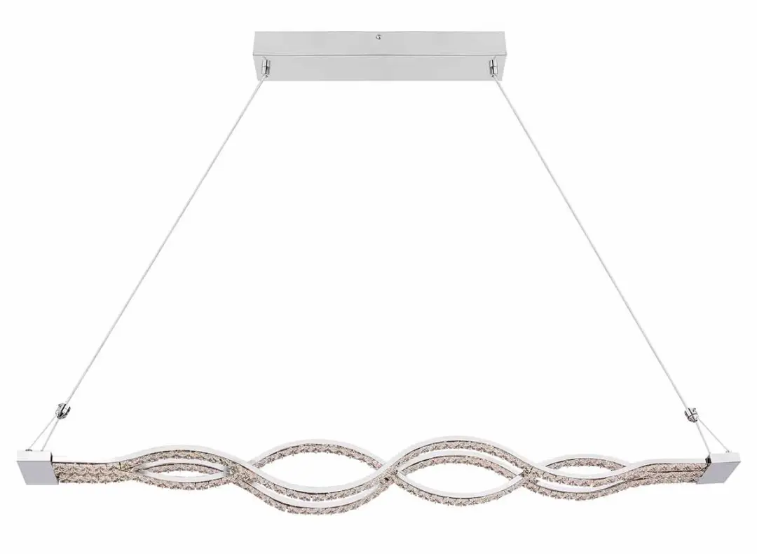 Globo Pilla Hanglamp - Chroom LED - 67109-30