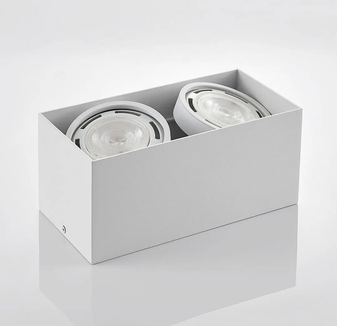 Arcchio Mabel Plafondspot 2 x GU10 Wit - afbeelding 6 van 6