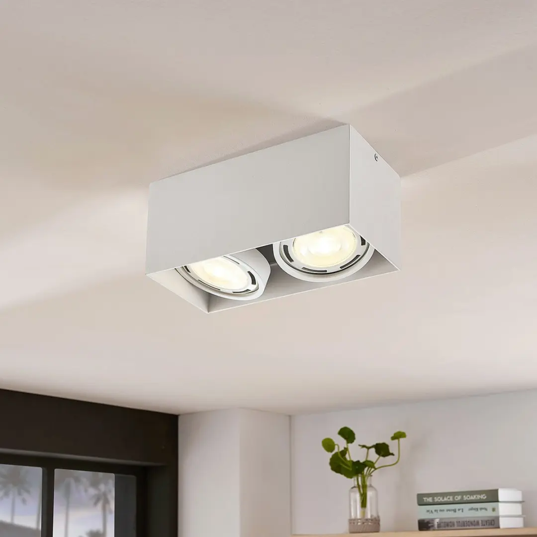 ARCCHIO Buitenspot Aluminium 2x GU10 20W - Wit