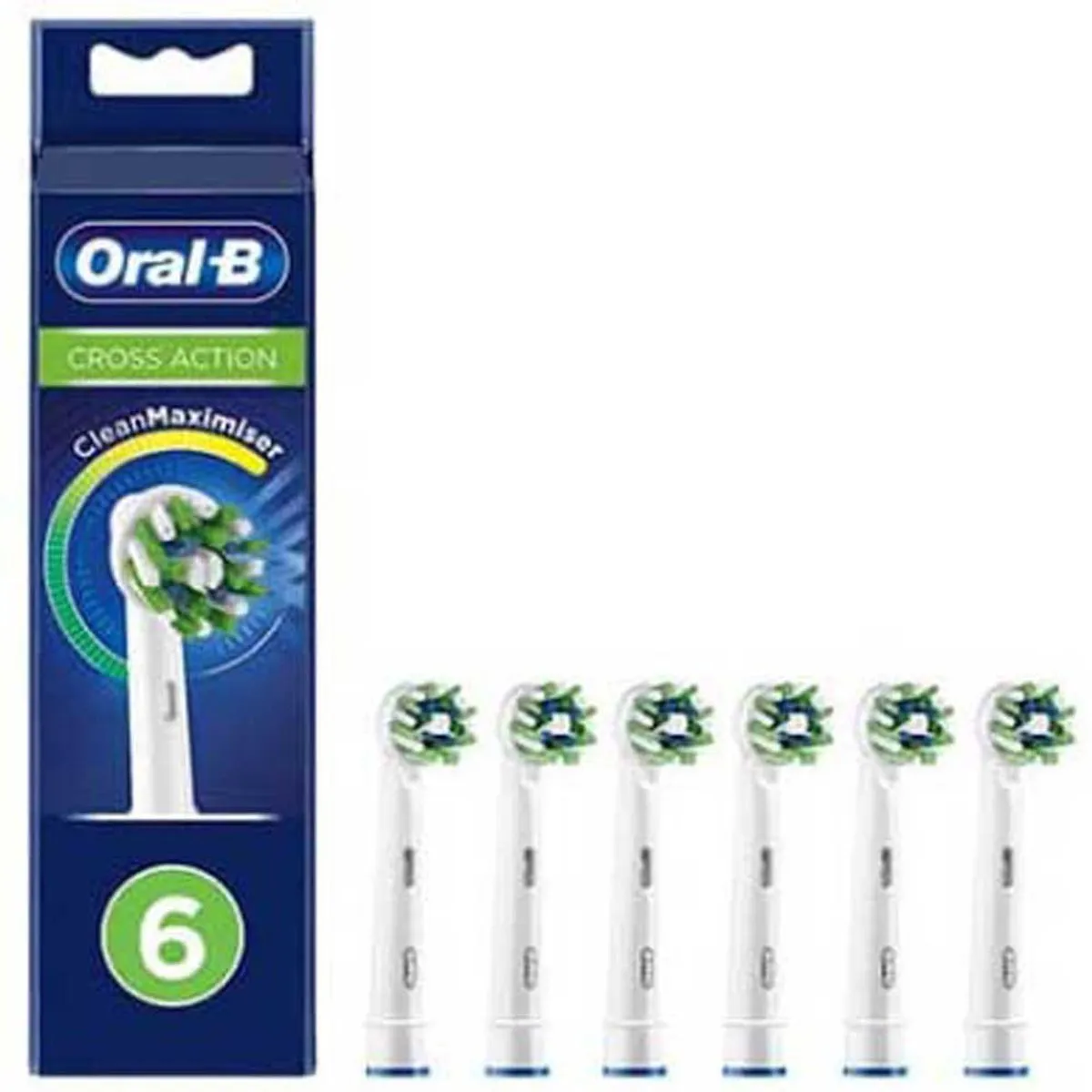Oral-B CrossAction Opzetborstels 6 Stuks - MPN 80339534